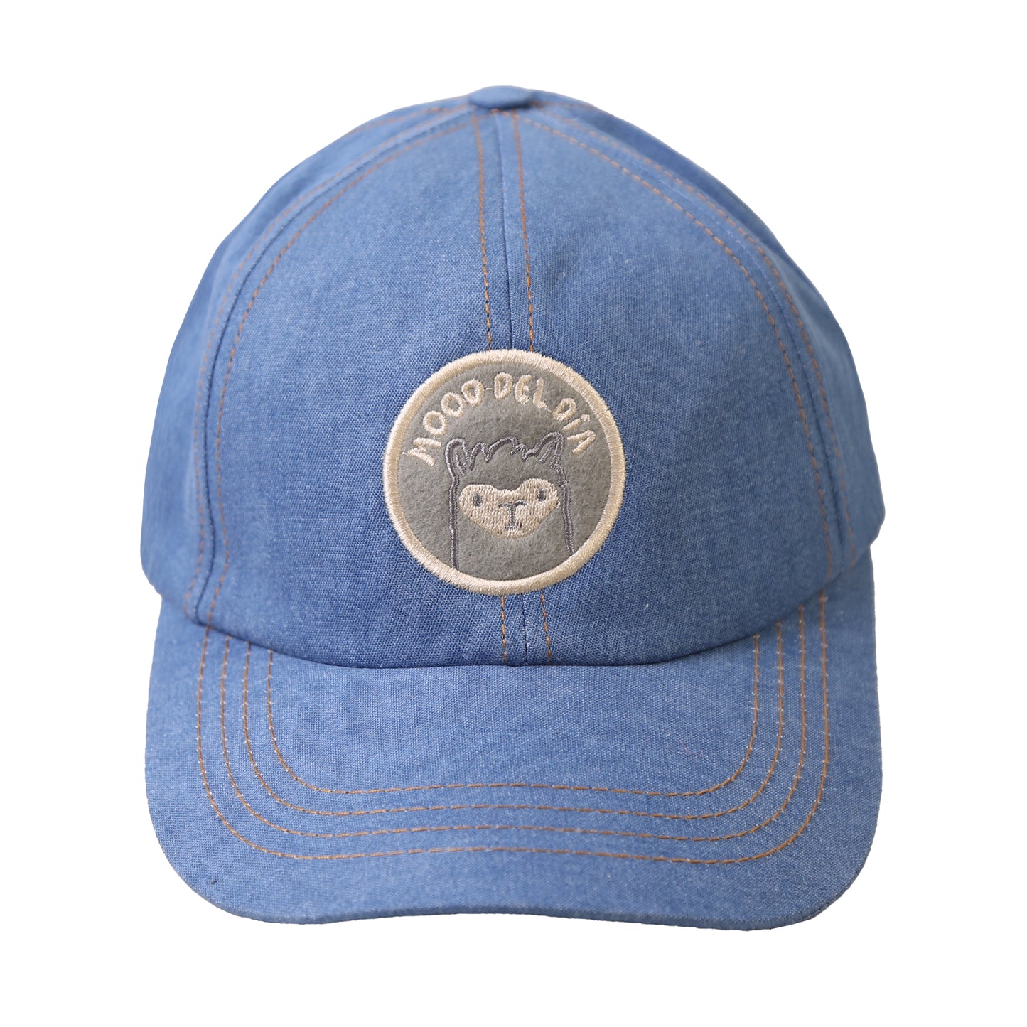 Gorra Chata Mi Mood Gris relleno Beige