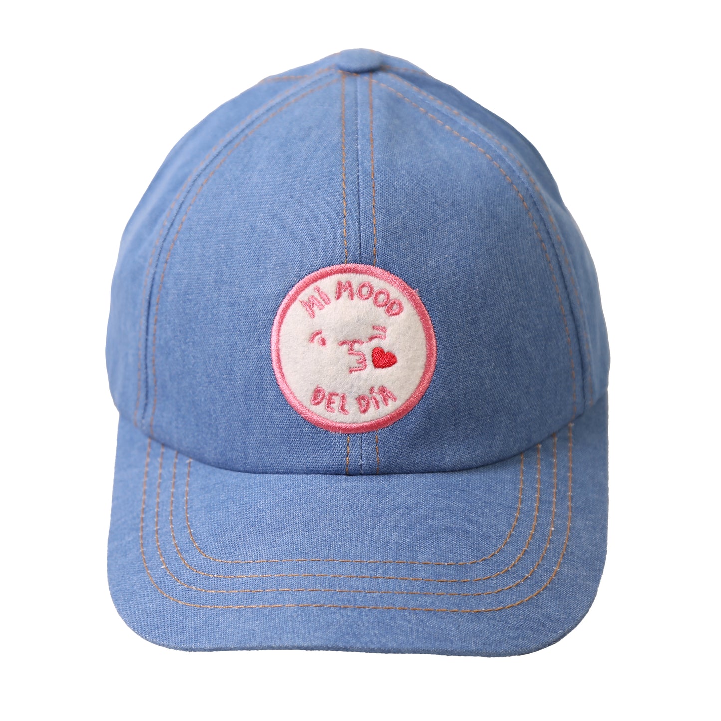 Gorra Chata Mi Mood Rosado Beige