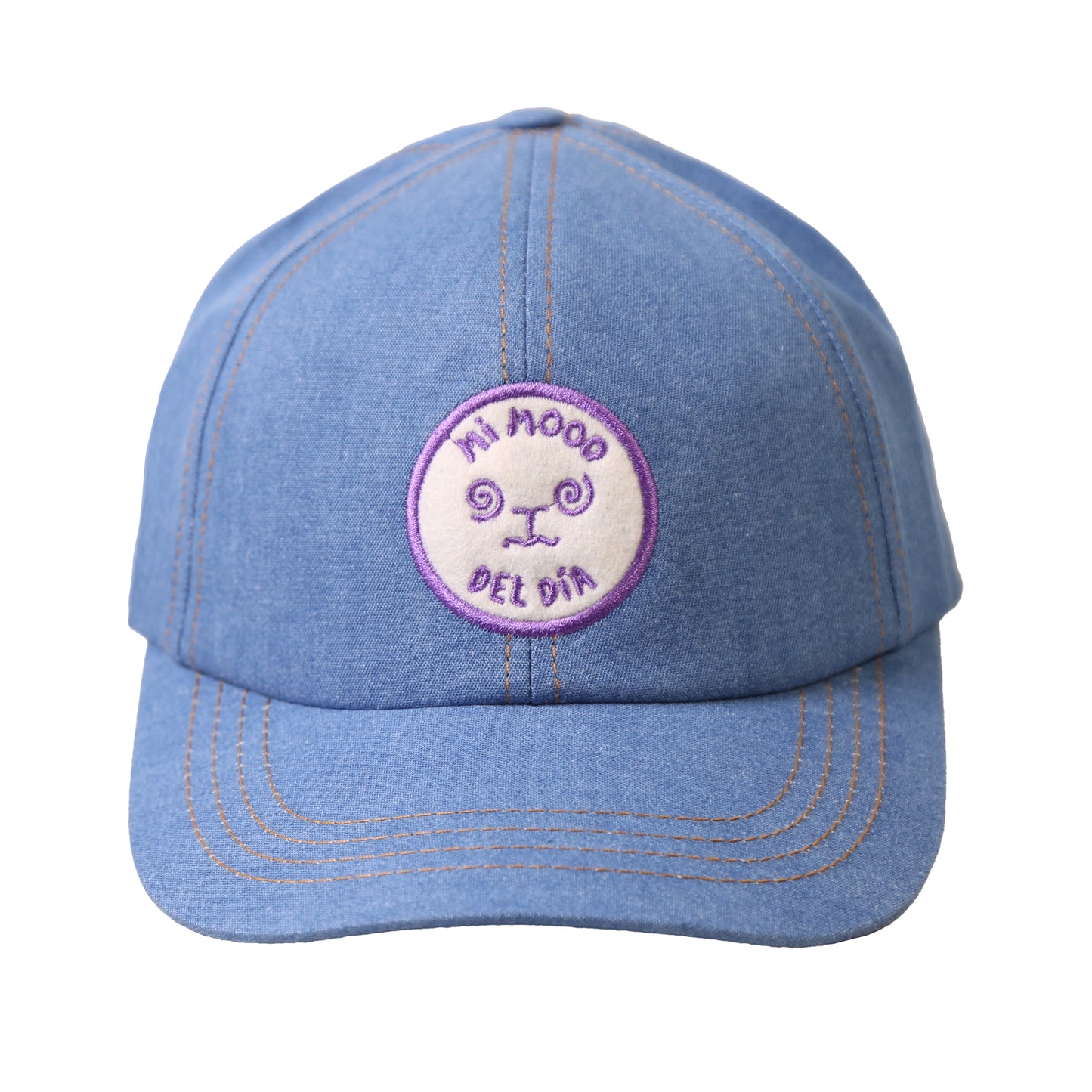 Gorra Chata Mi Mood Morado Jean