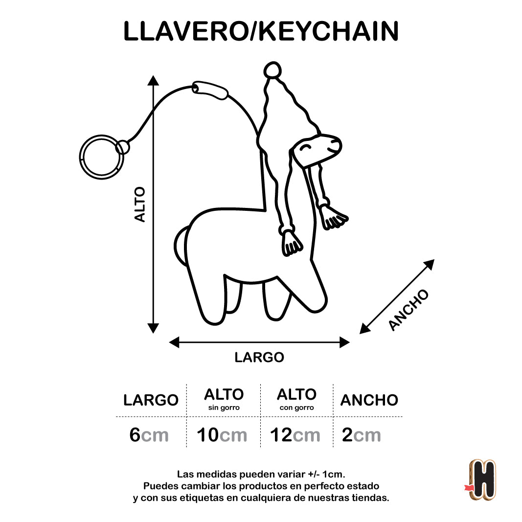 Llavero alpaca Kusi