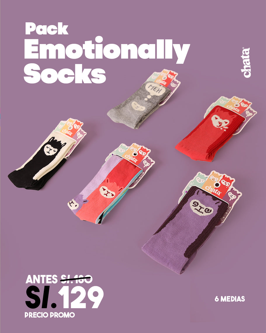 Pack Emotionally Socks