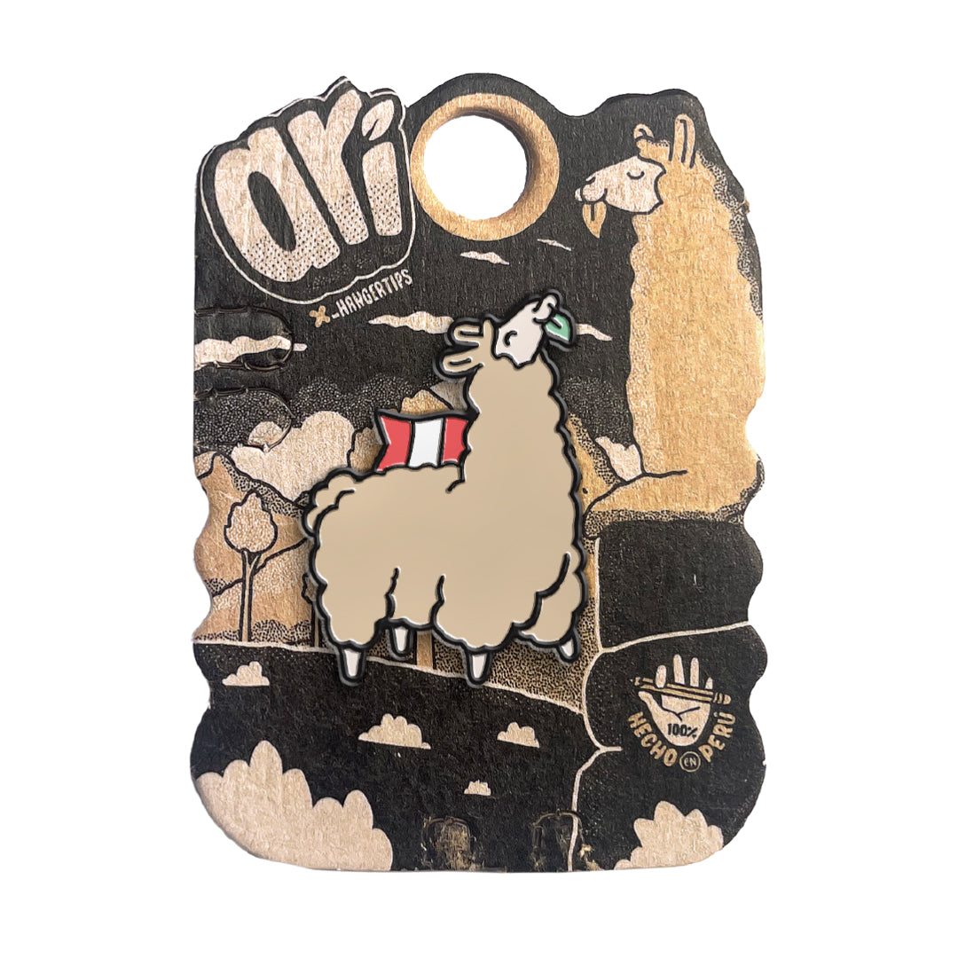 Pin metal Ari