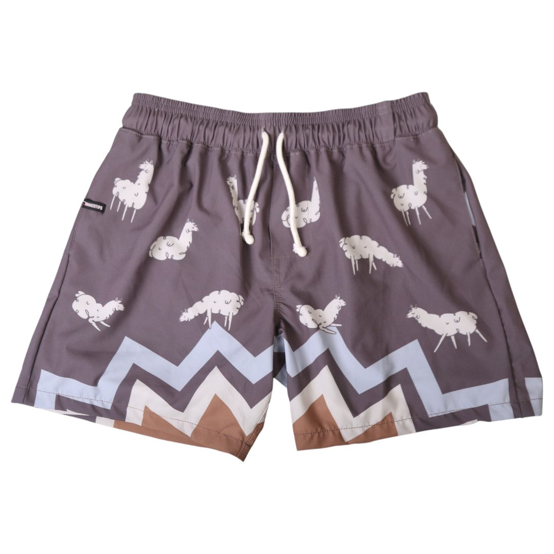 Ropa de Baño Churi zigzag tierra