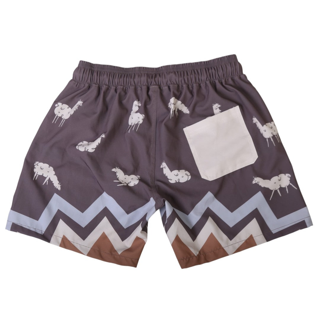Ropa de Baño Churi zigzag tierra