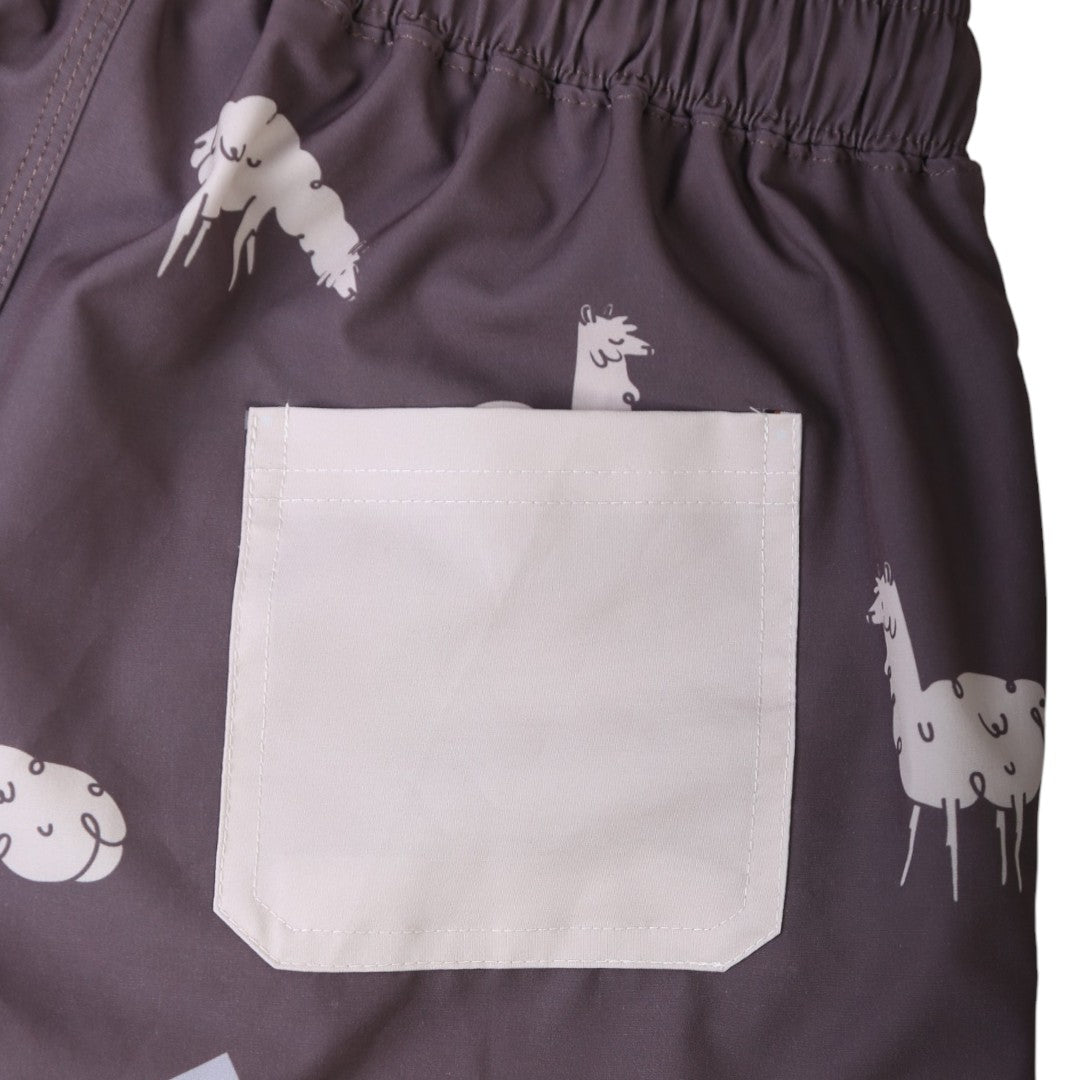 Ropa de Baño Churi zigzag tierra
