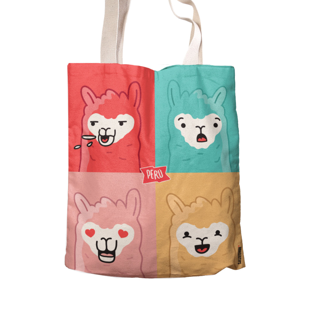 Cartera Chata Cuadros