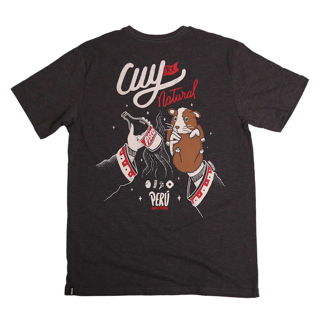 Polo hombre Cuy RX charcoal