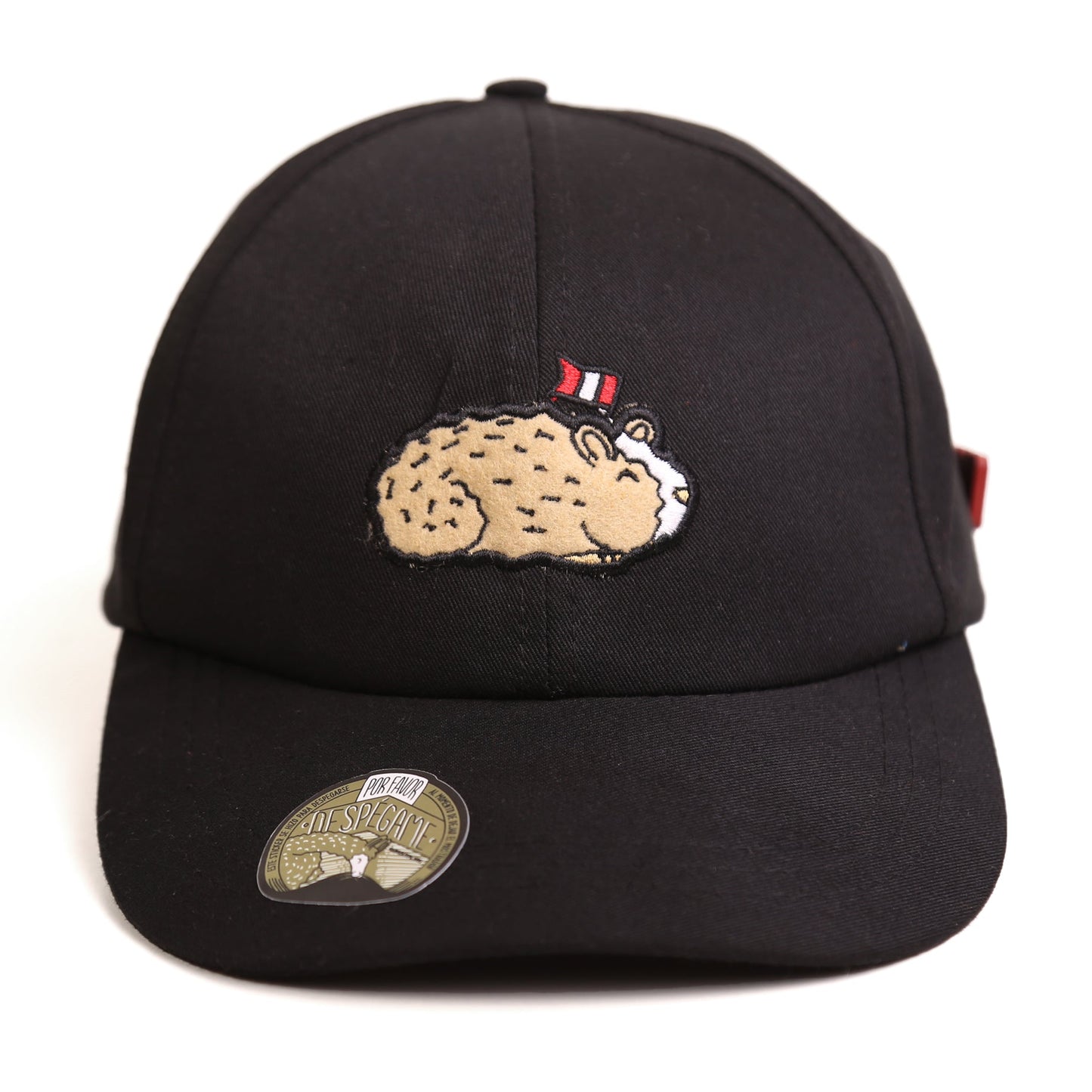 Gorra Cuy paz y amor azul marino