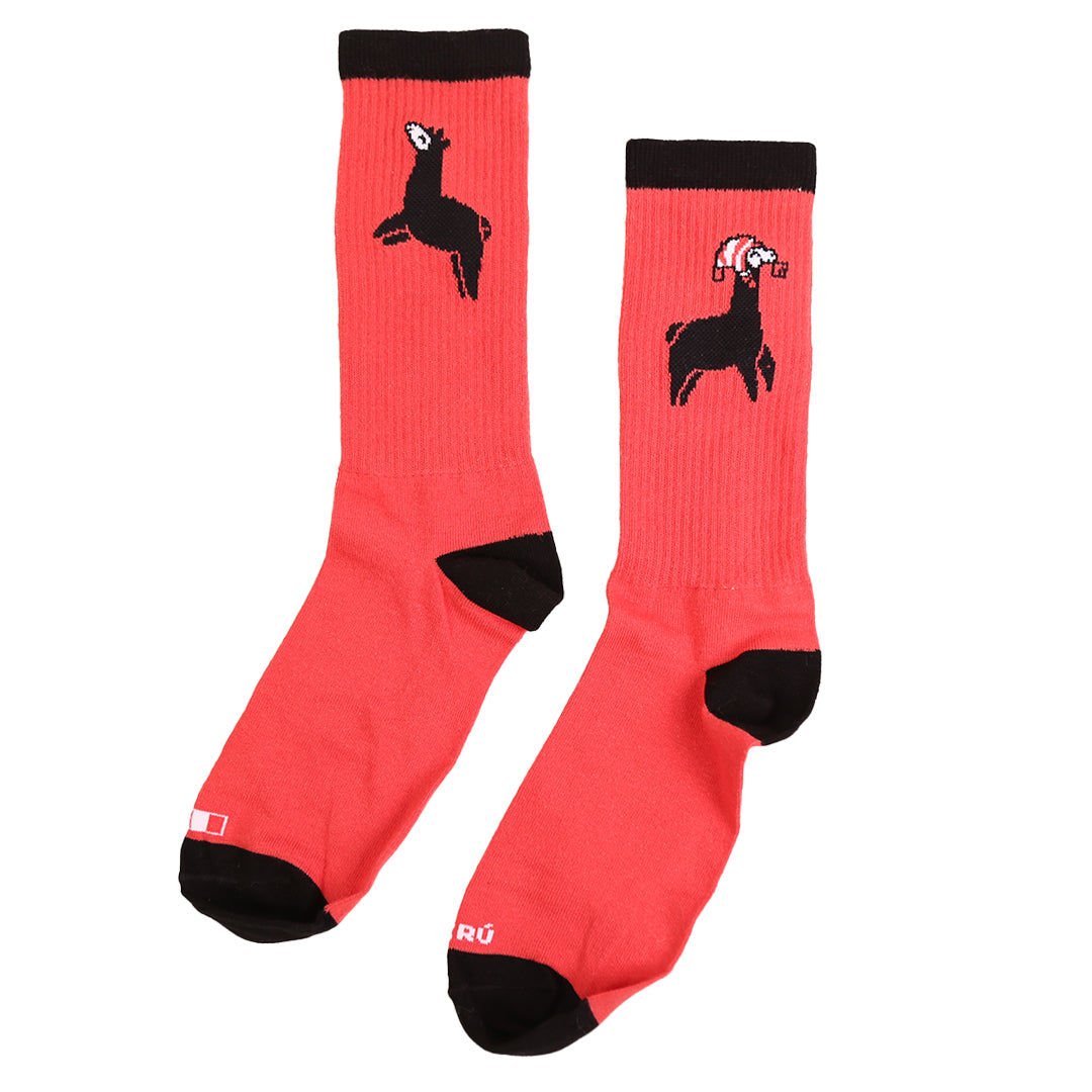 Medias acanaladas Kusi negras