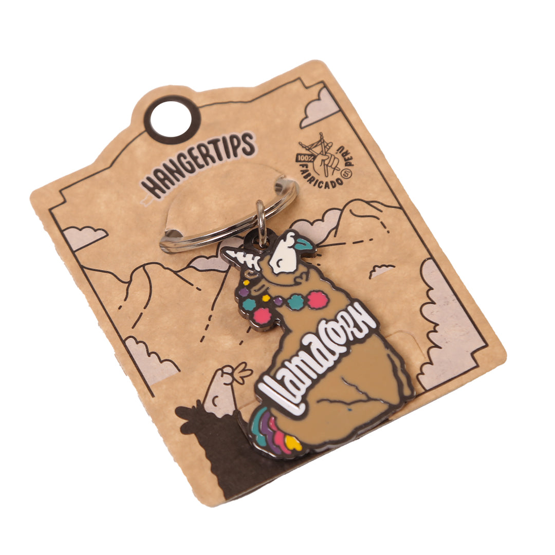 Llavero metal Llamacorn