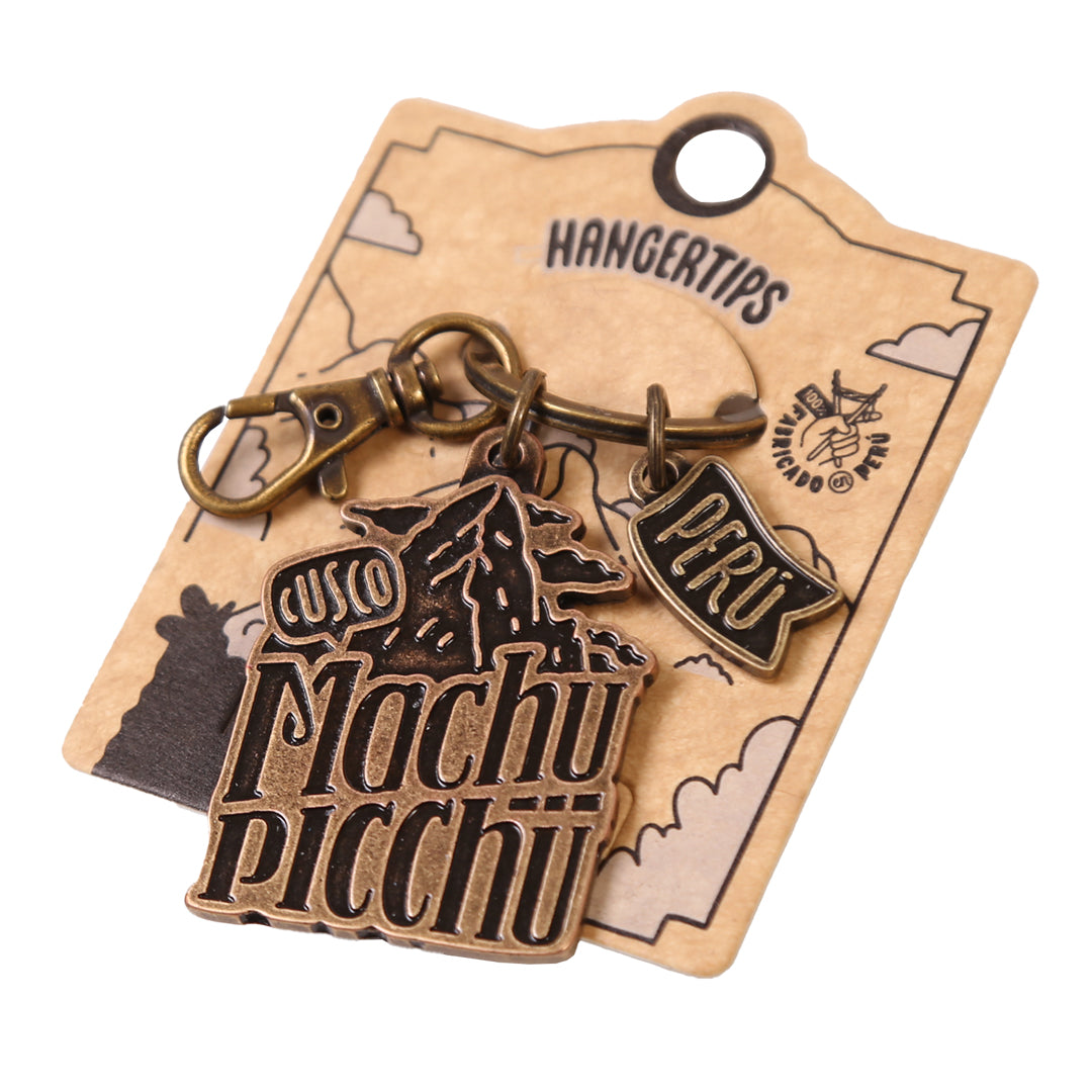 Llavero metal Machu Picchu Inti