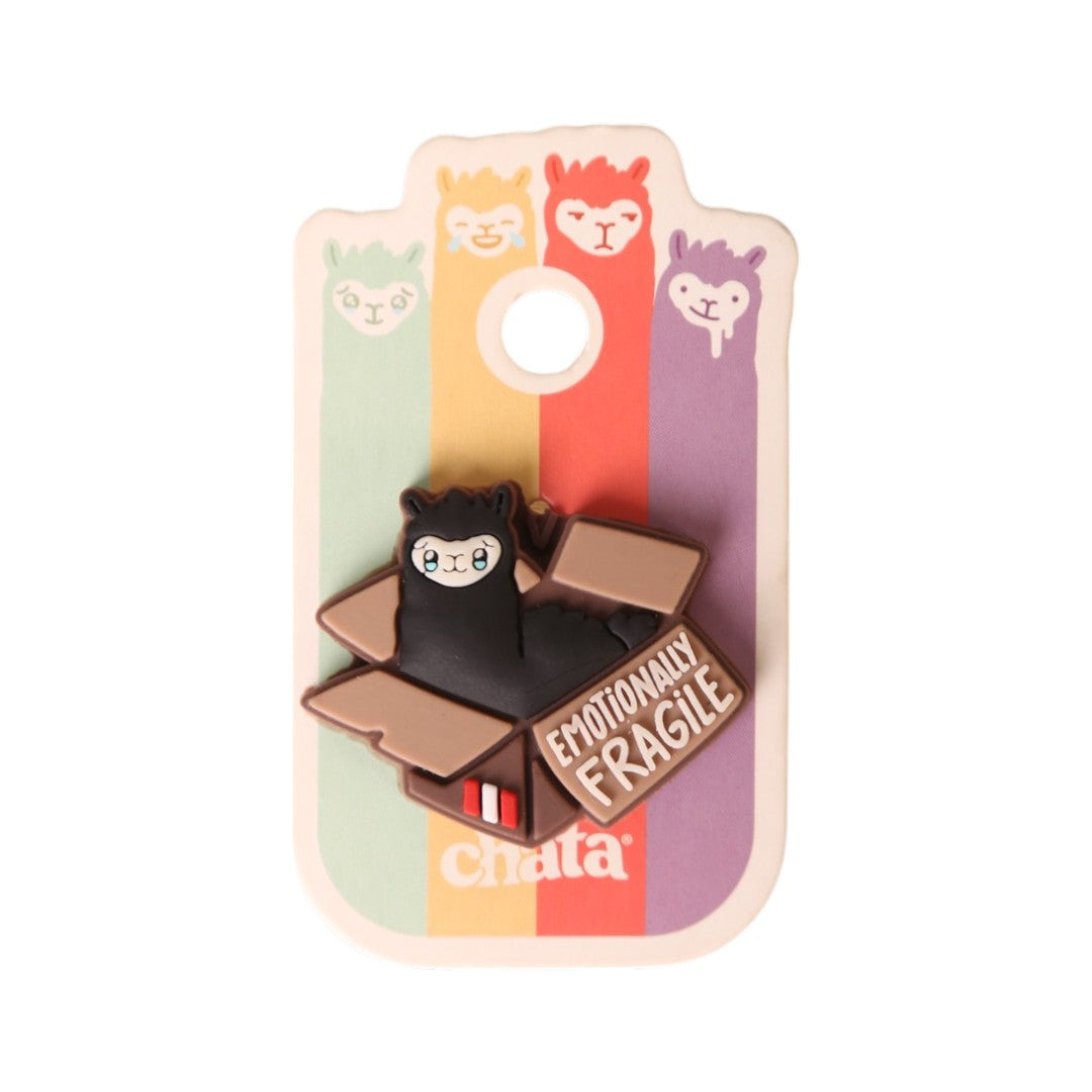 Pin plástico Chata Negro Caja