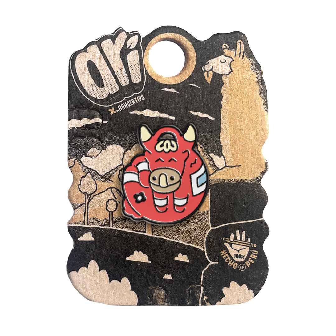 Pin metal Torito