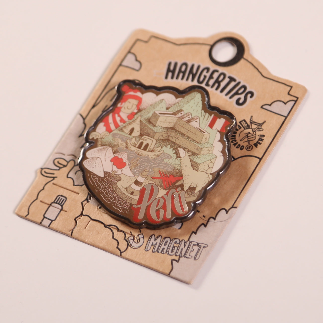 Llavero metal y resina Infografía