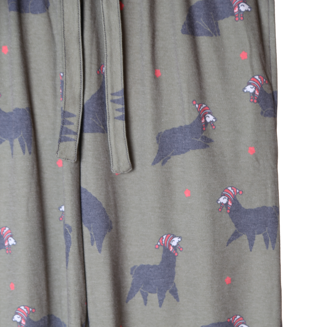 Pantalón pijama Verde