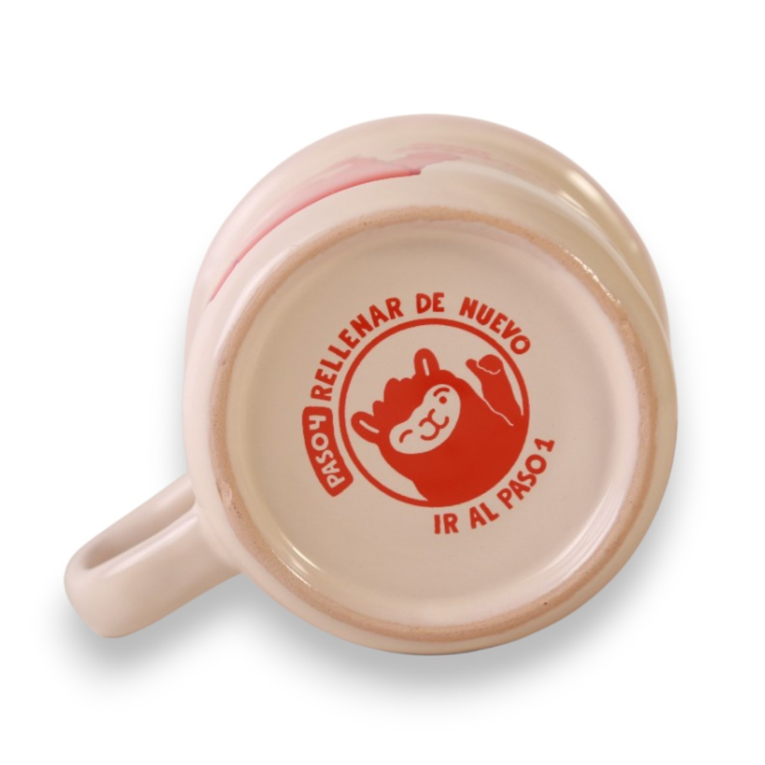 Taza Chata Roja Chisme