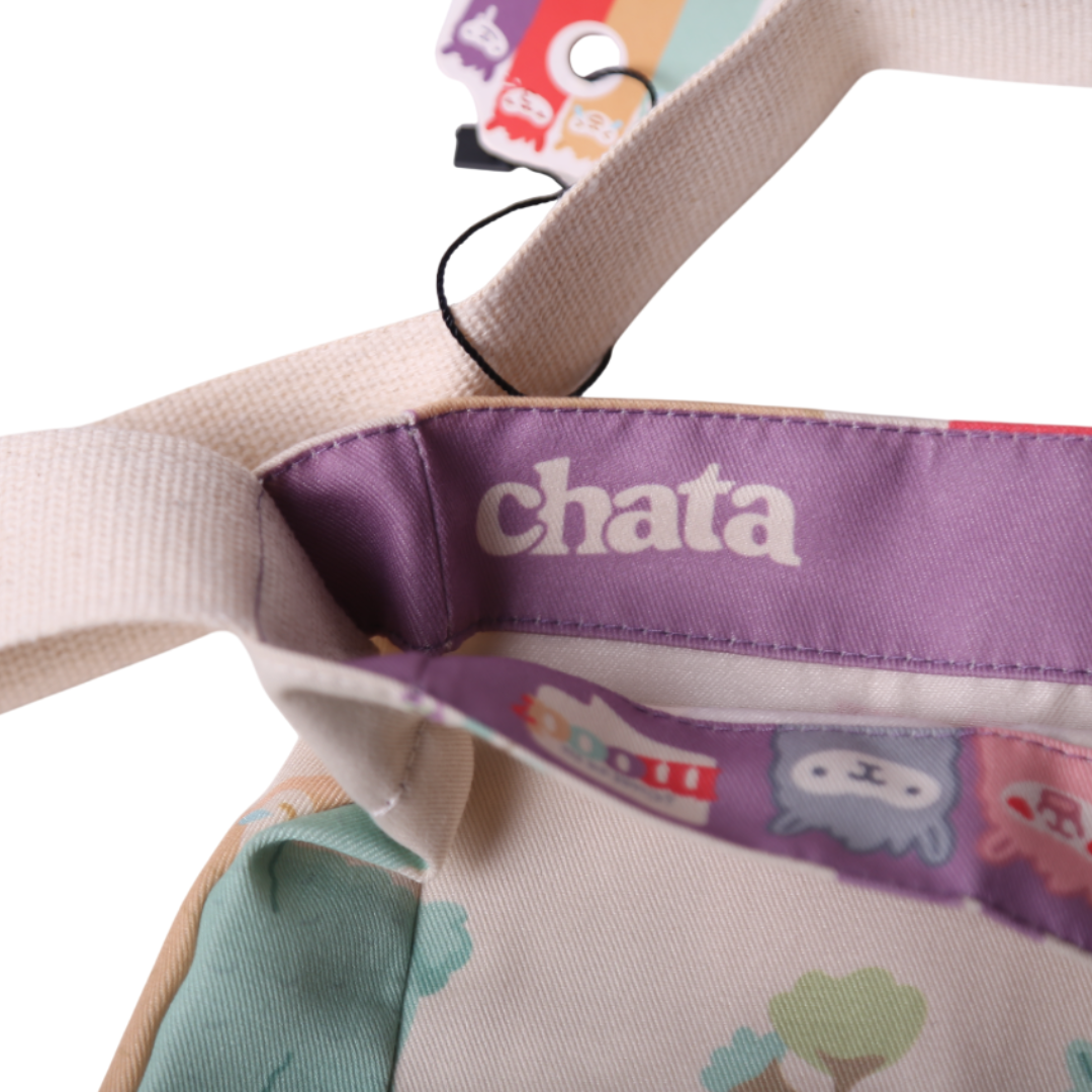 Cartera Chata Pastel
