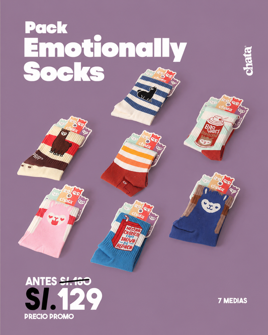 Pack Emotionally Socks