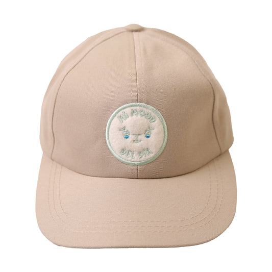 Gorra Chata Mi Mood Verde Beige