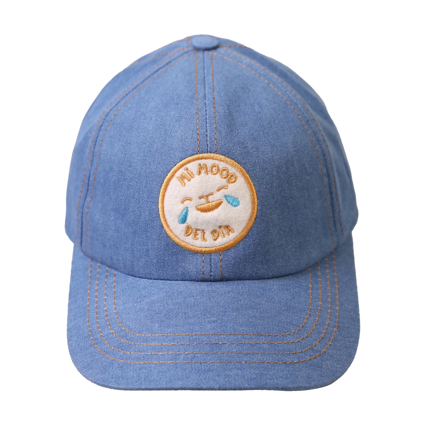 Gorra Chata Mi Mood Naranja Jean