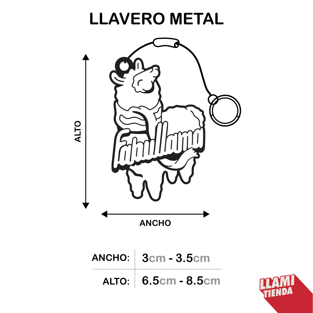 Llavero metal Kusi