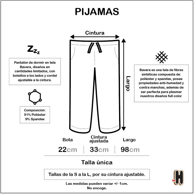 Pantalón pijama Verde