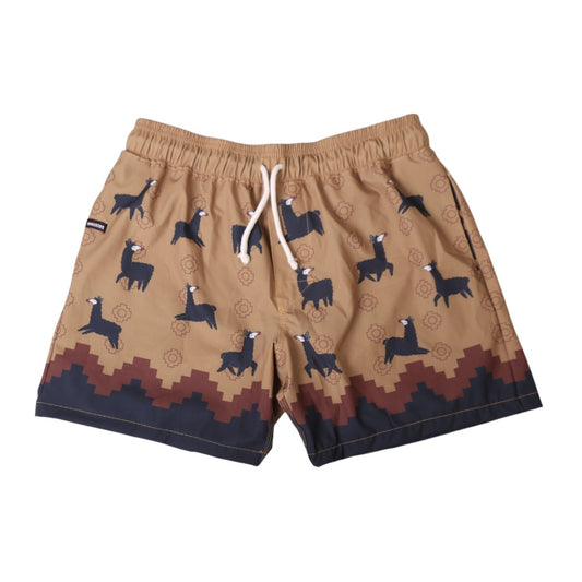 Ropa de Baño Kusi triángulos tierra