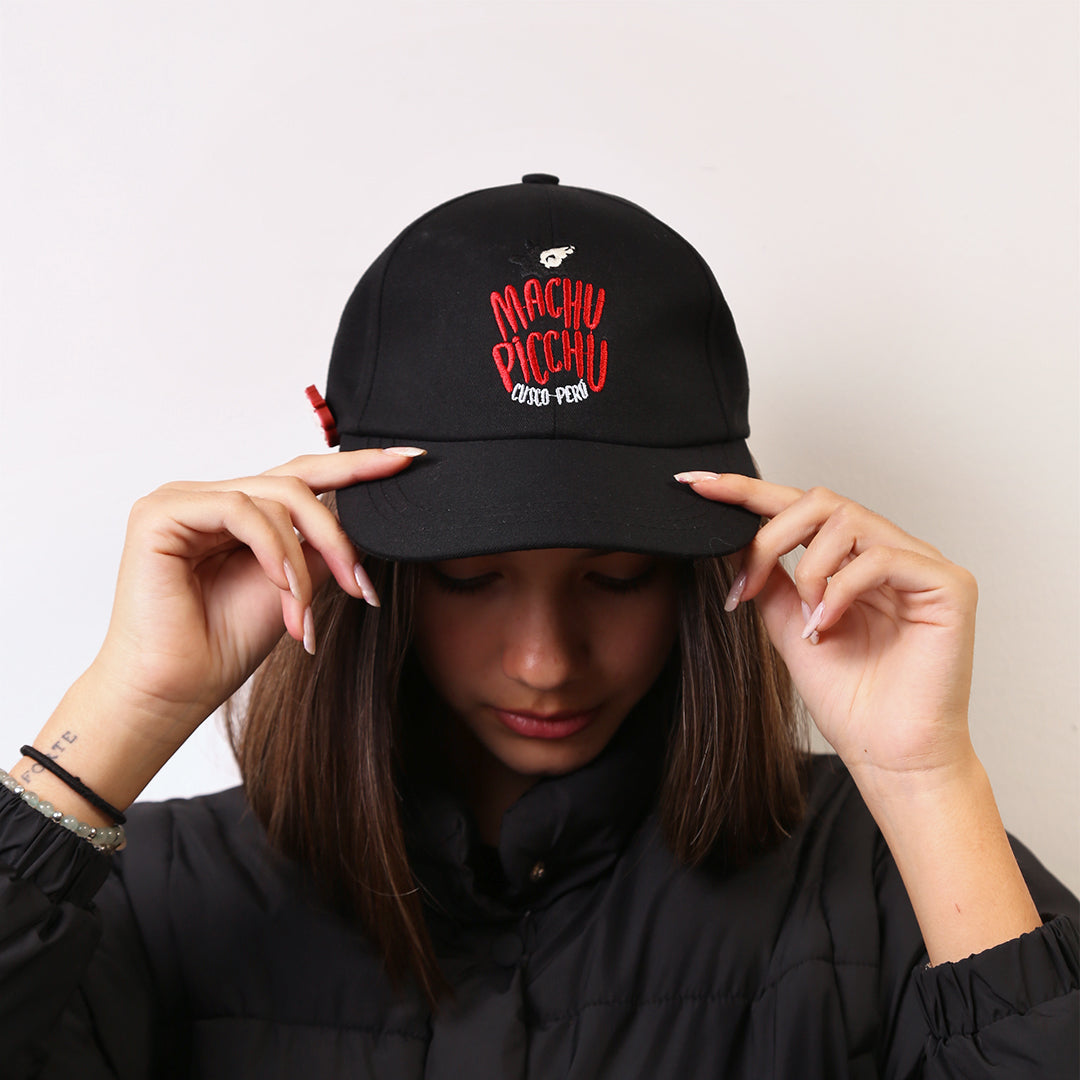 Gorra Machupicchu negro