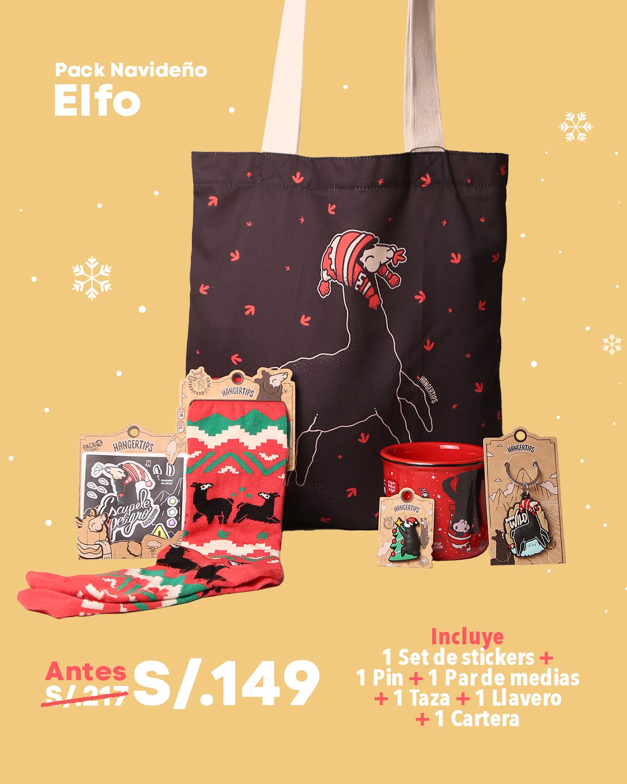Pack Navideño Elfo