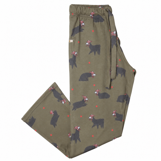 Pantalón pijama Verde