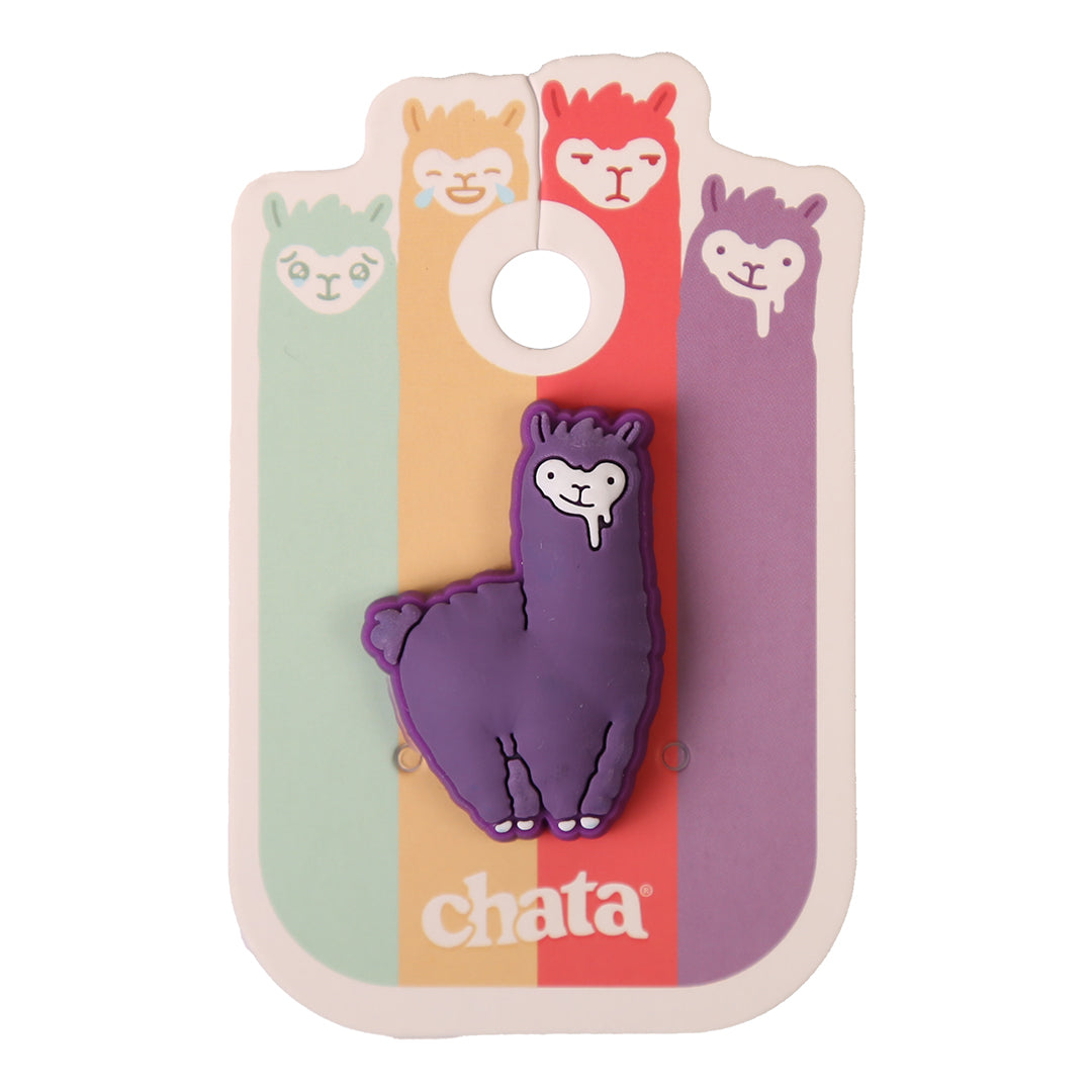 Pin plástico Chata Morado