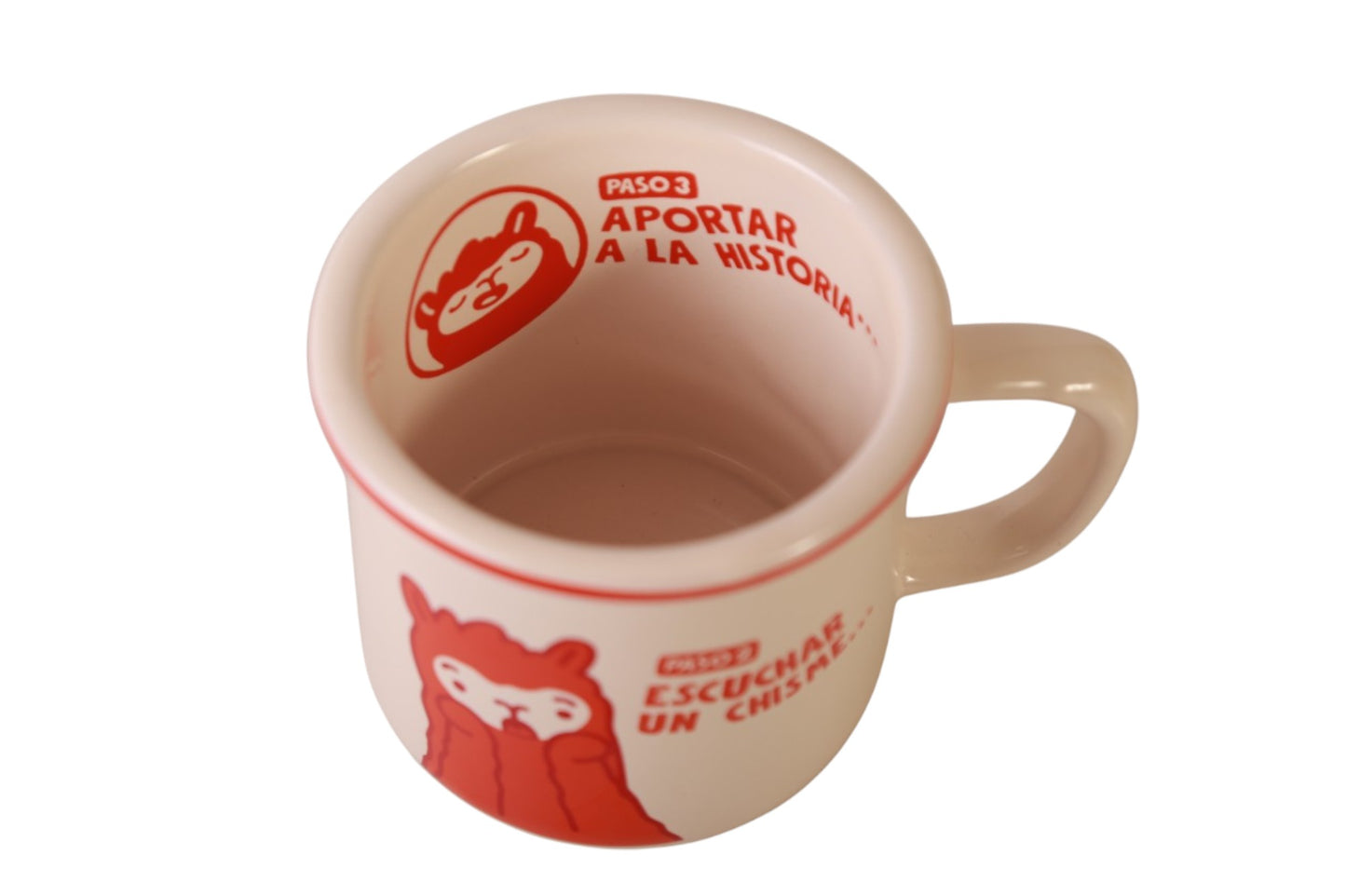Taza Chata Roja Chisme