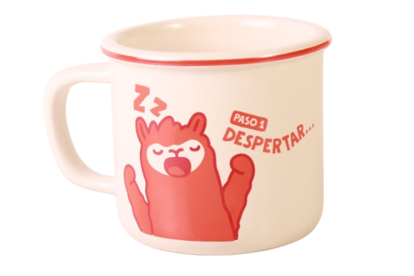 Taza Chata Roja Chisme