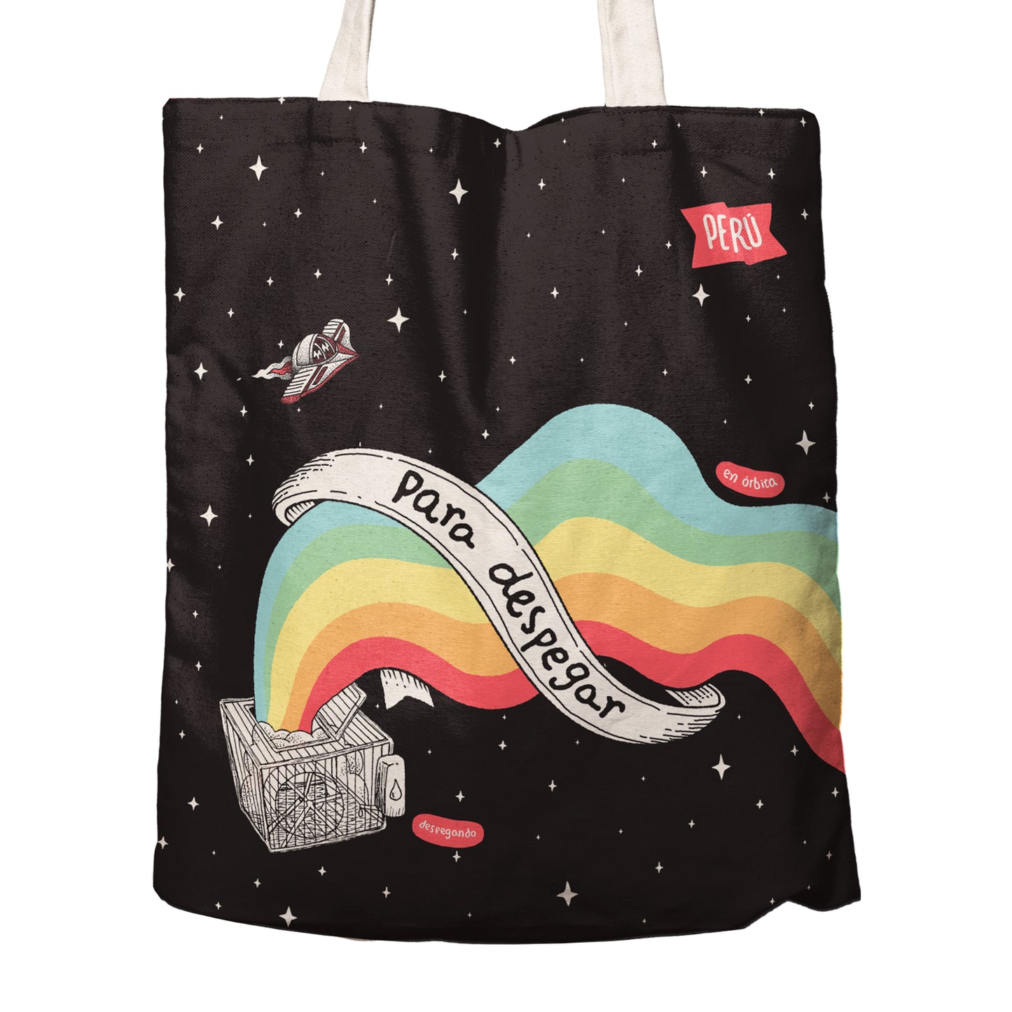 Cartera Cuy del espacio