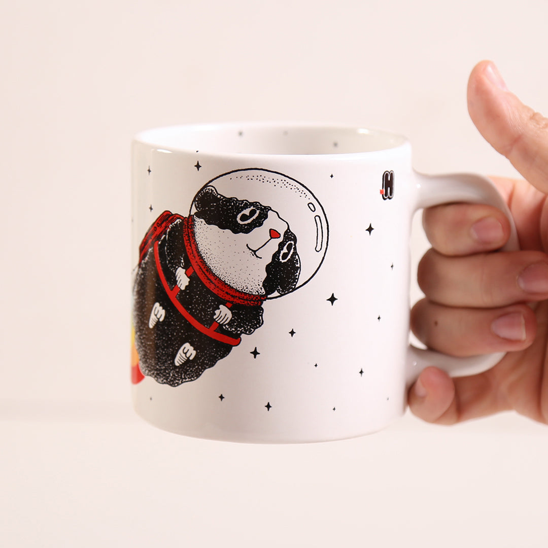 Taza Cuy del espacio